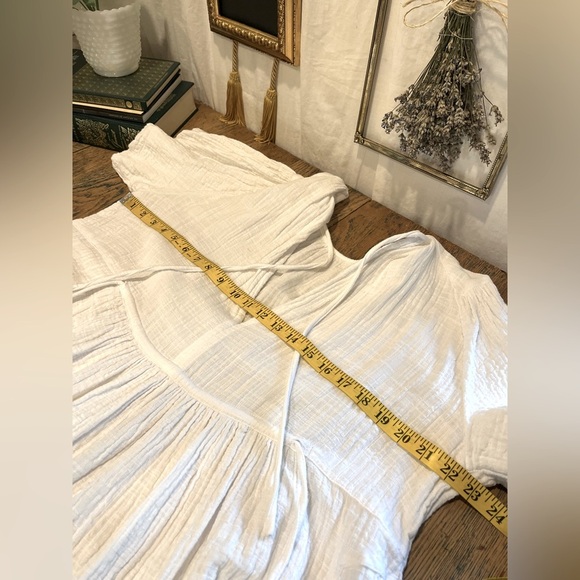 FRED – White Reversible Tunic Dress One Size - Picture 8 of 9